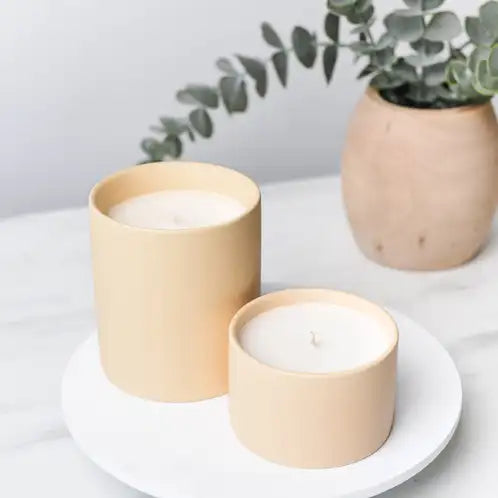 LIMITED EDITION - Small Salted Honey Butter Cream Candle